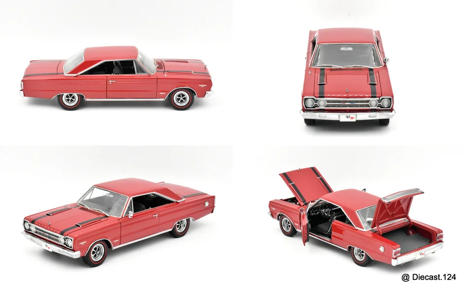 Four views of Plymouth GTX
