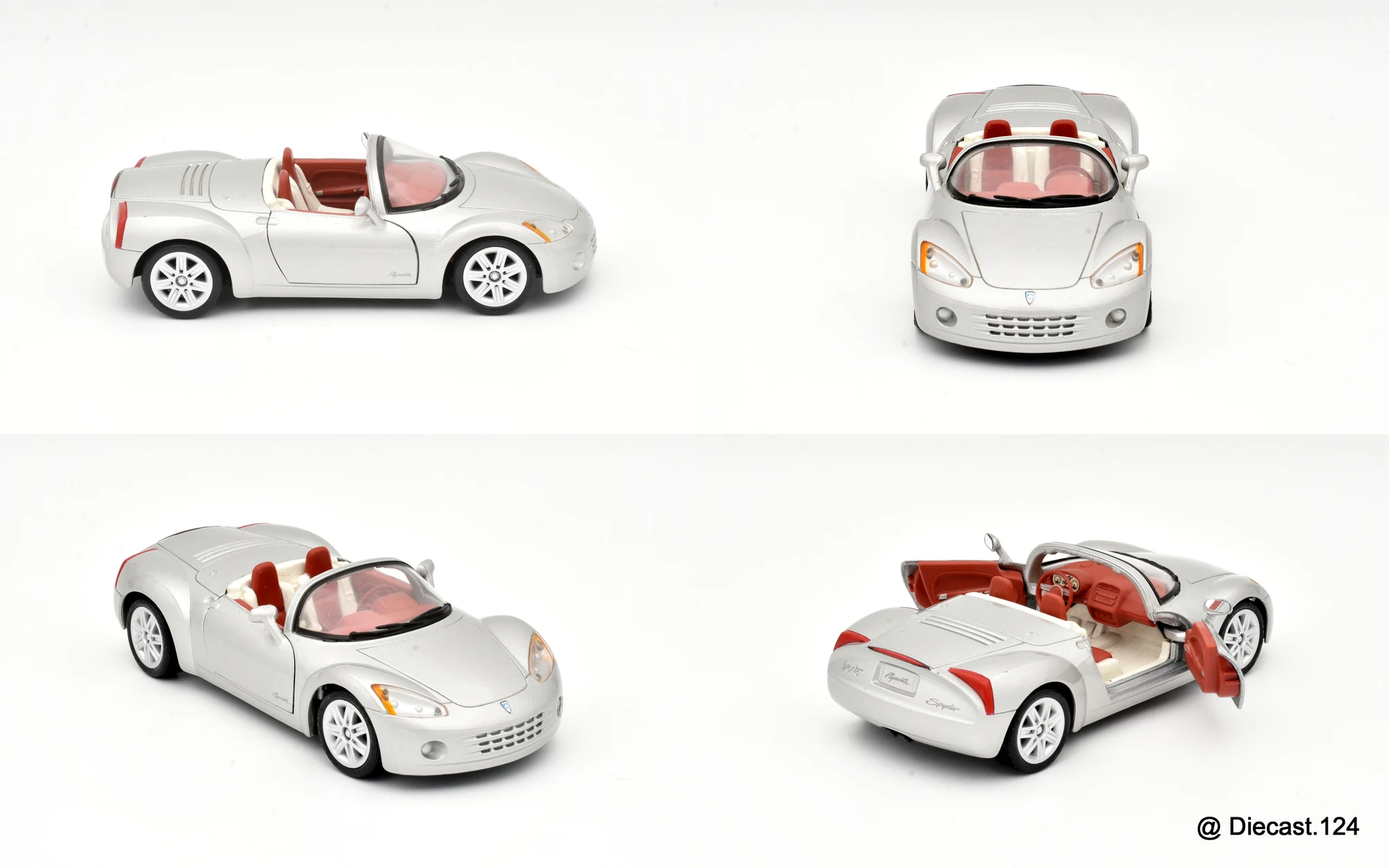 Four views of Plymouth Pronto Spyder