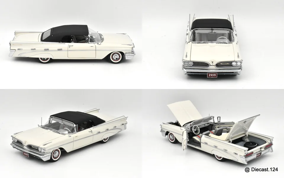Four views of Pontiac Bonneville