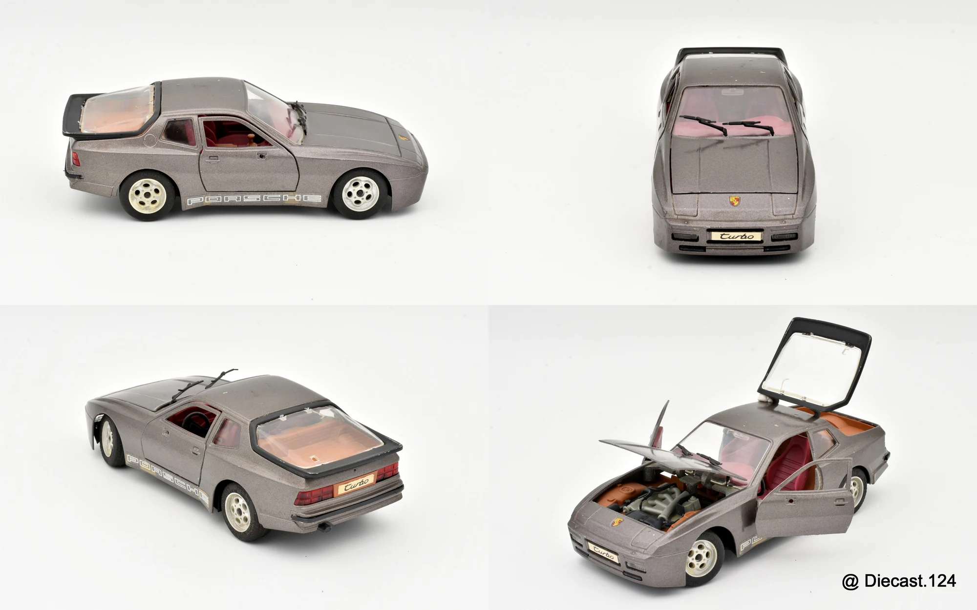 Four views of Porsche 944