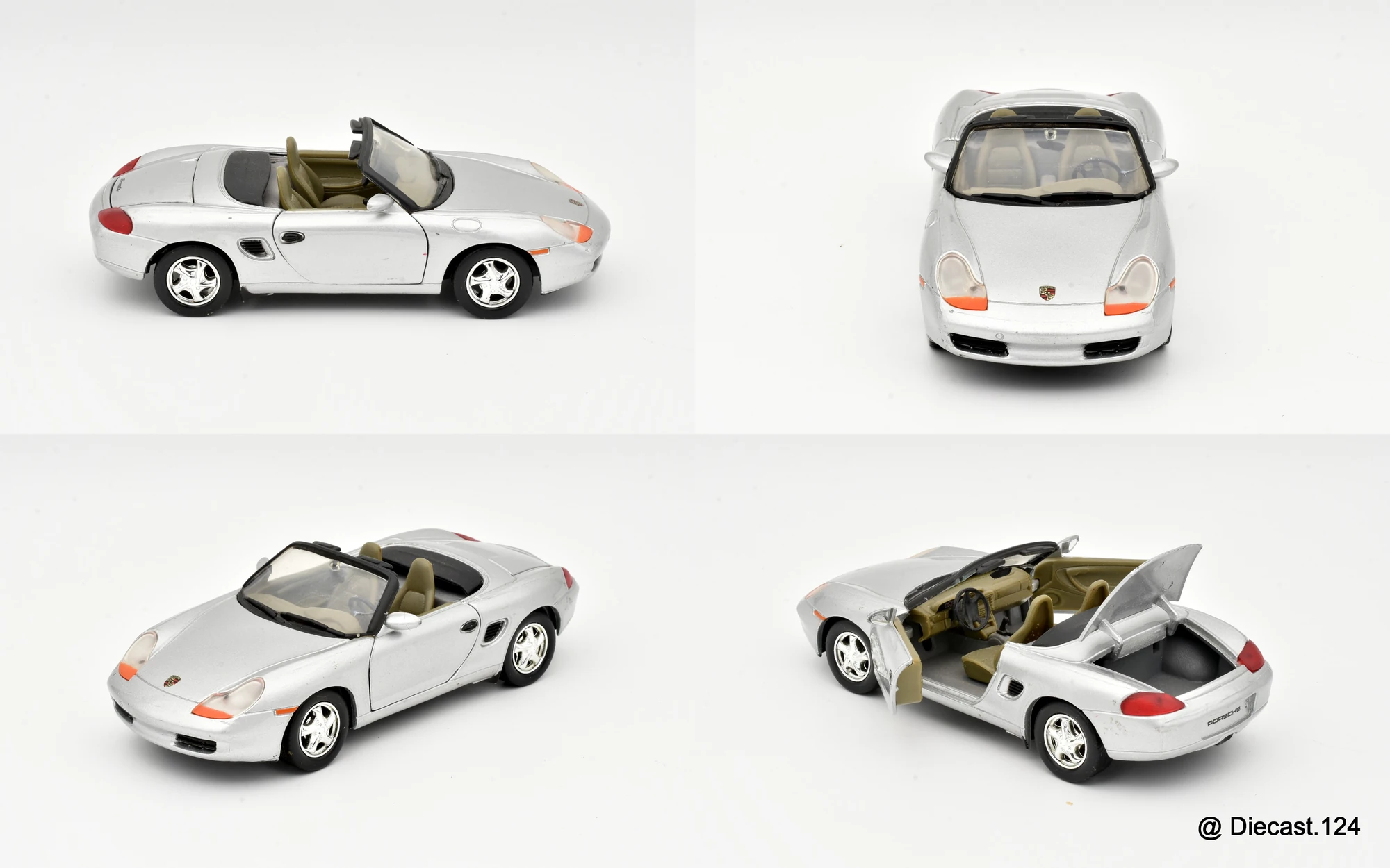 Four views of Porsche Boxter