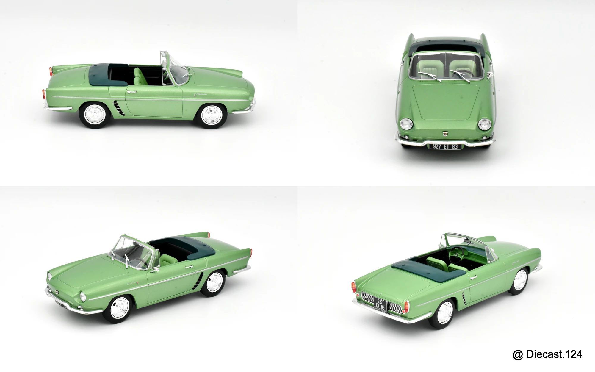 Four views of Renault Floride
