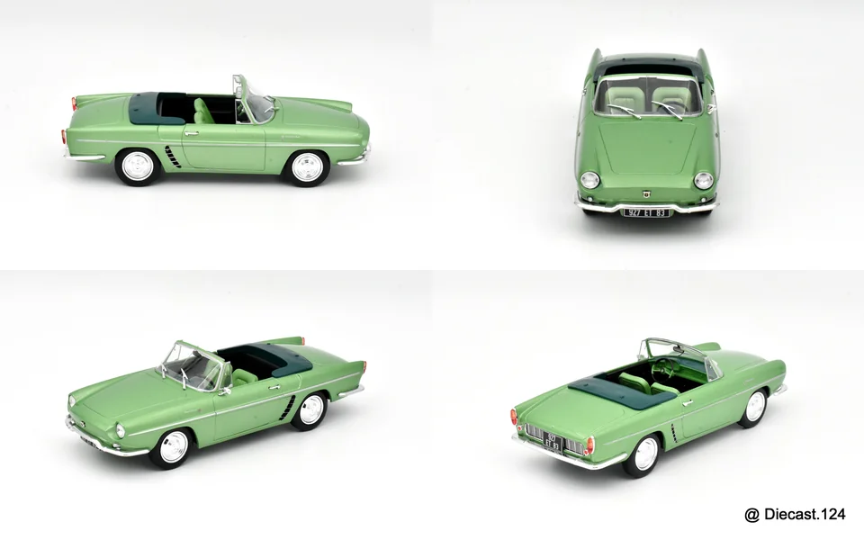 Four views of Renault Floride