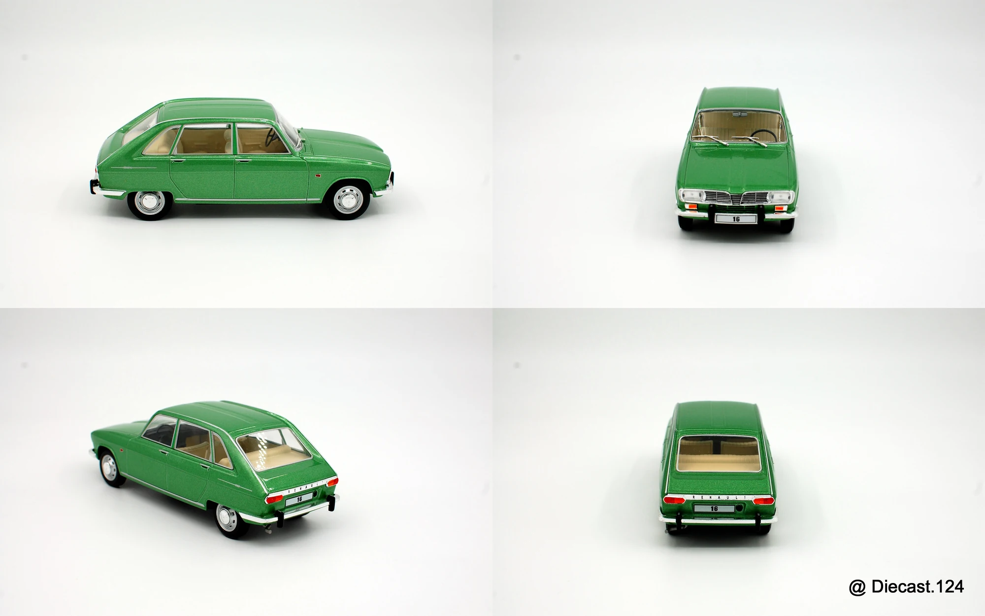 Four views of Renault 16