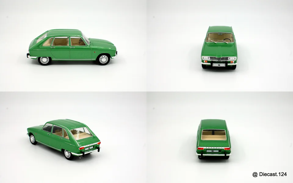 Four views of Renault 16