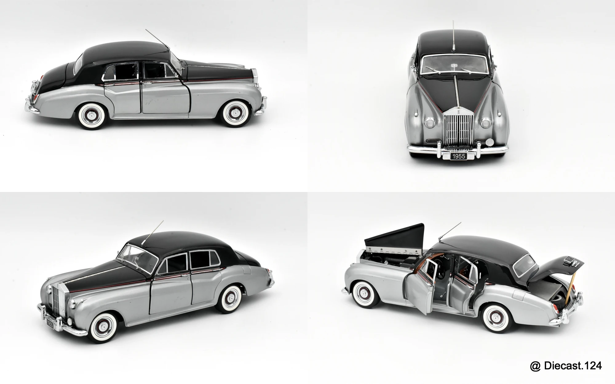 Four views of Rolls-Royce Silver Cloud