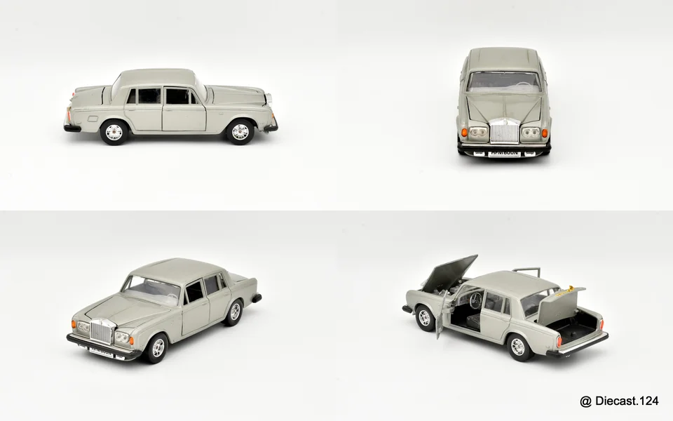 Four views of Rolls-Royce Silver Shadow