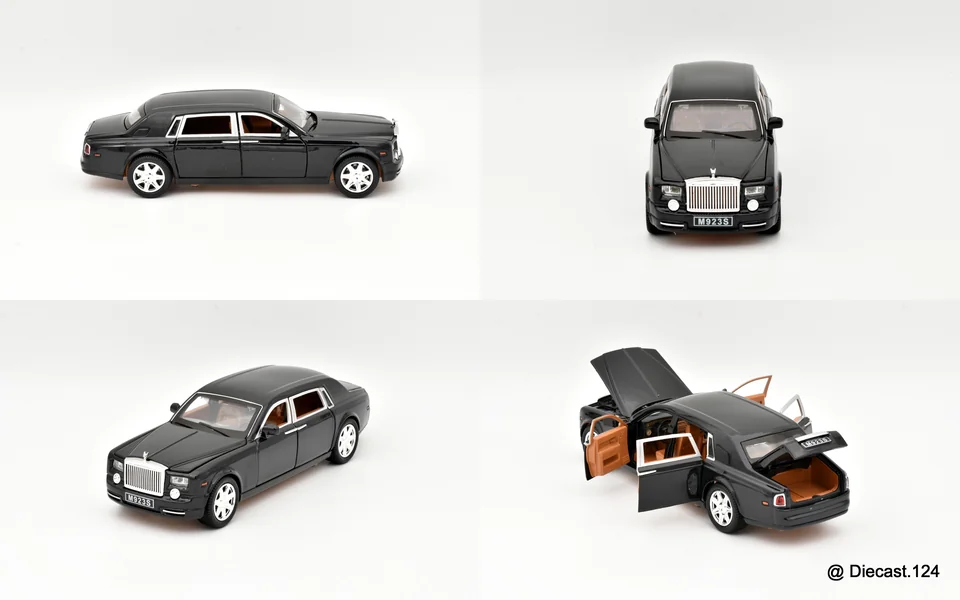 Four views of Rolls-Royce Phantom VII