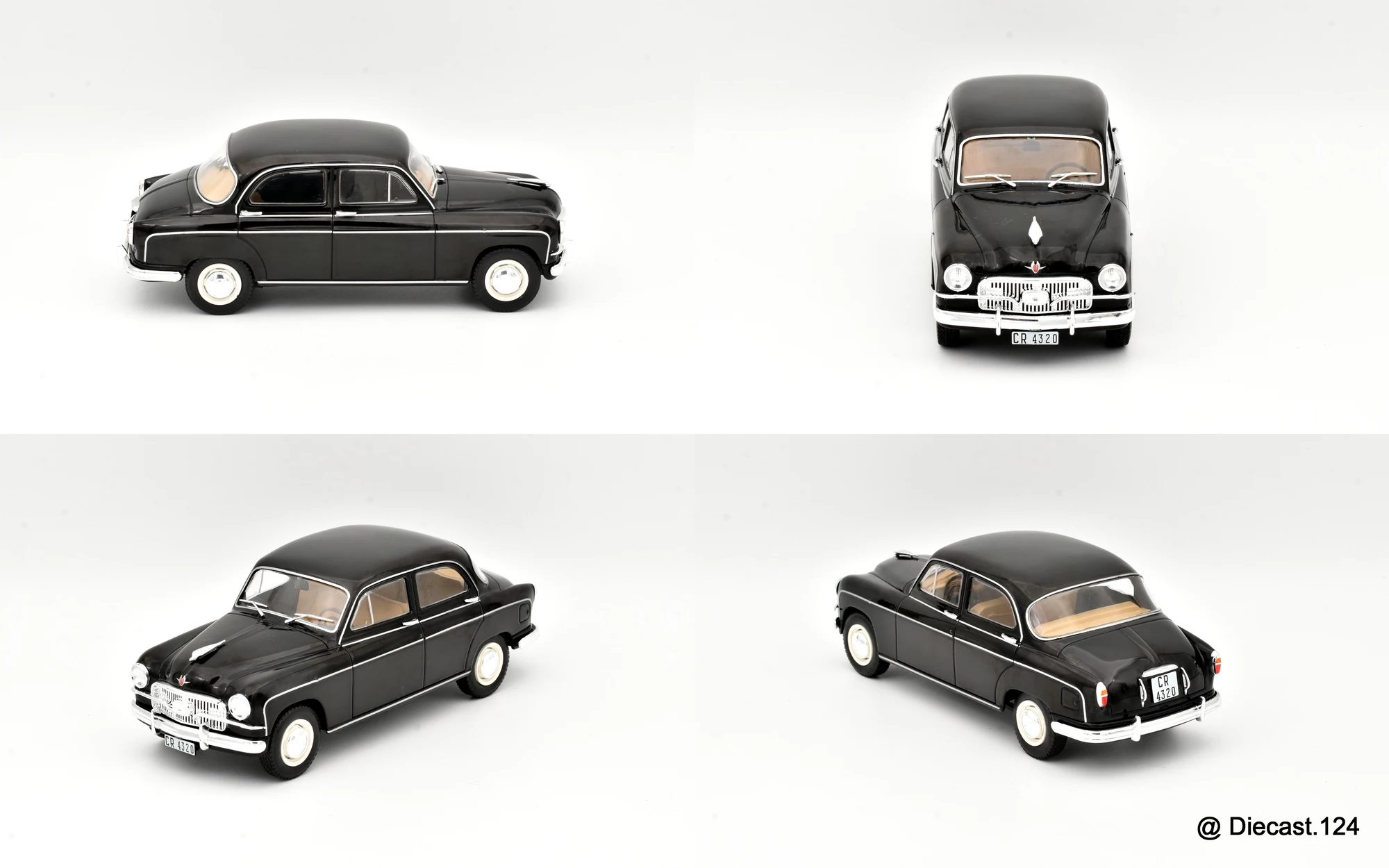 Four views of Seat 1400 B