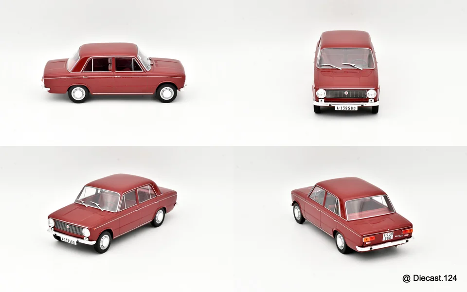 Four views of Seat 124 L