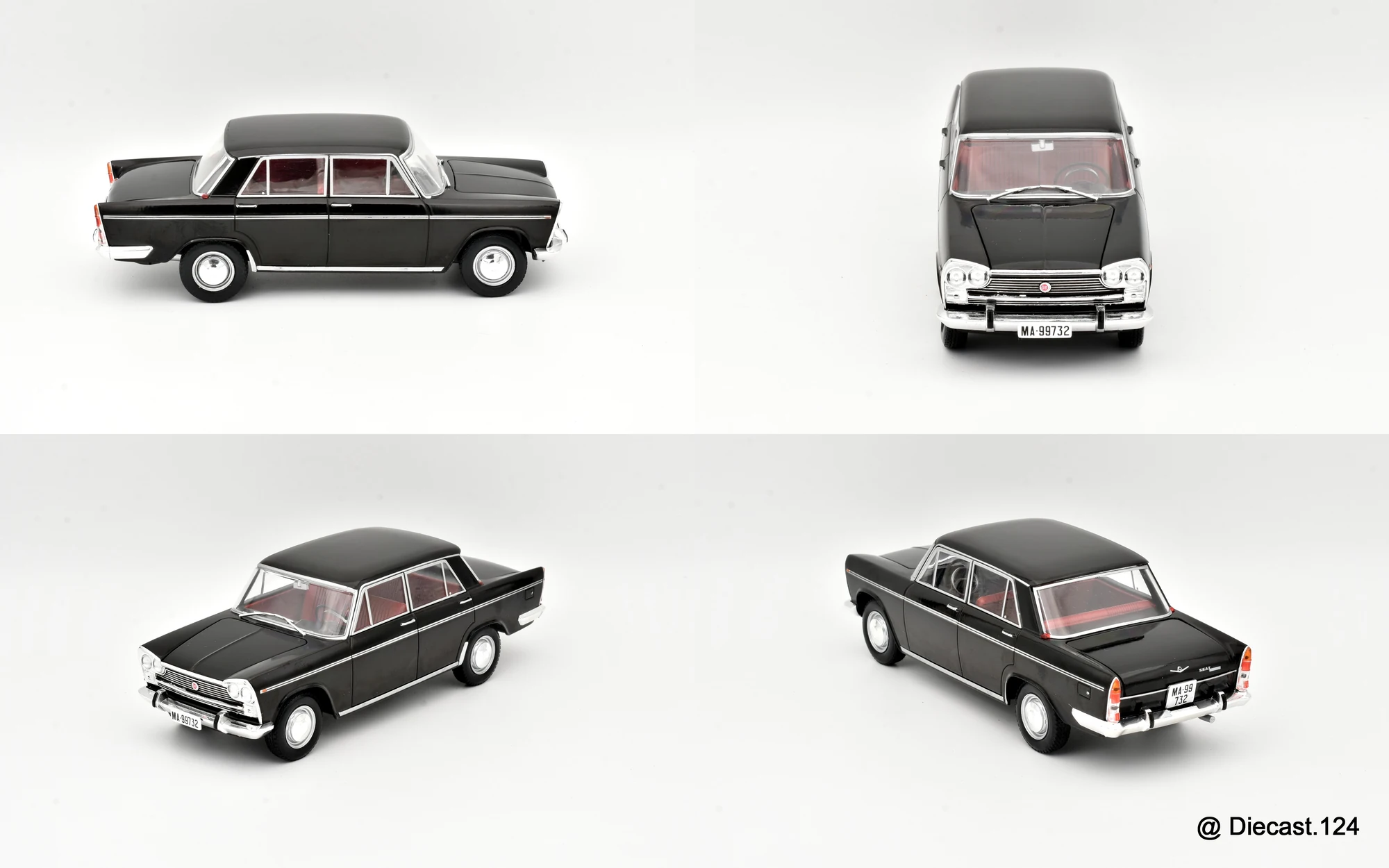 Four views of Seat 1500