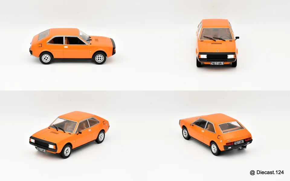 Four views of Seat 1200 Sport