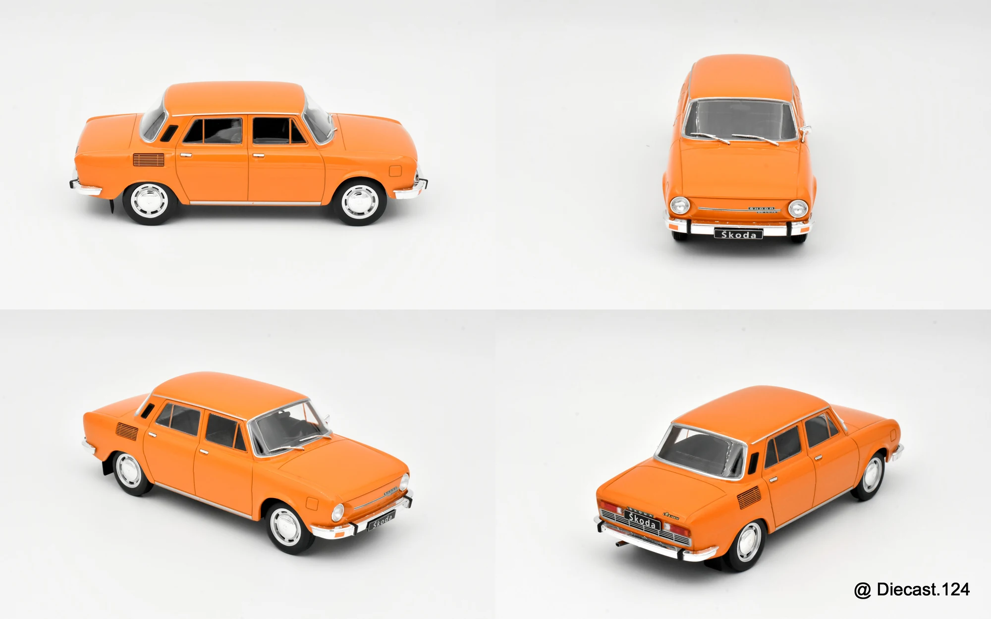 Four views of Skoda 100 L