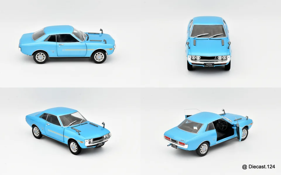 Four views of Toyota Celica 1600 GT