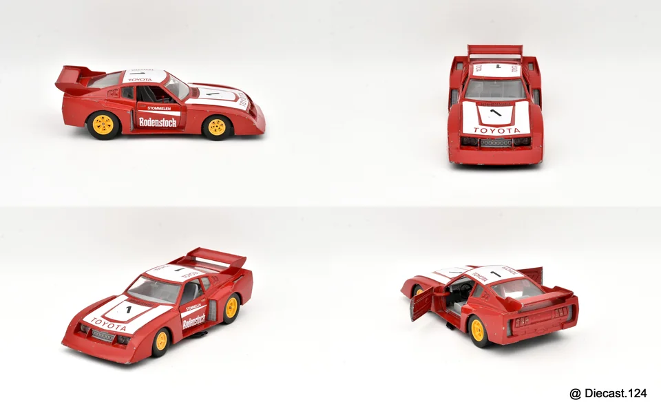 Four views of Toyota Celica A20/35 (1st Gen)