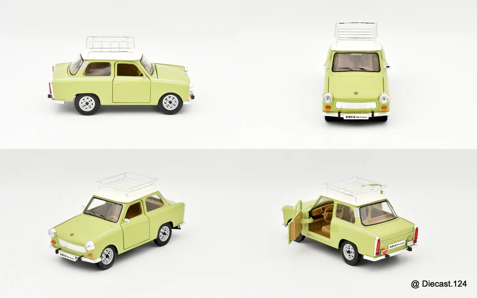Four views of Trabant 601 S Deluxe