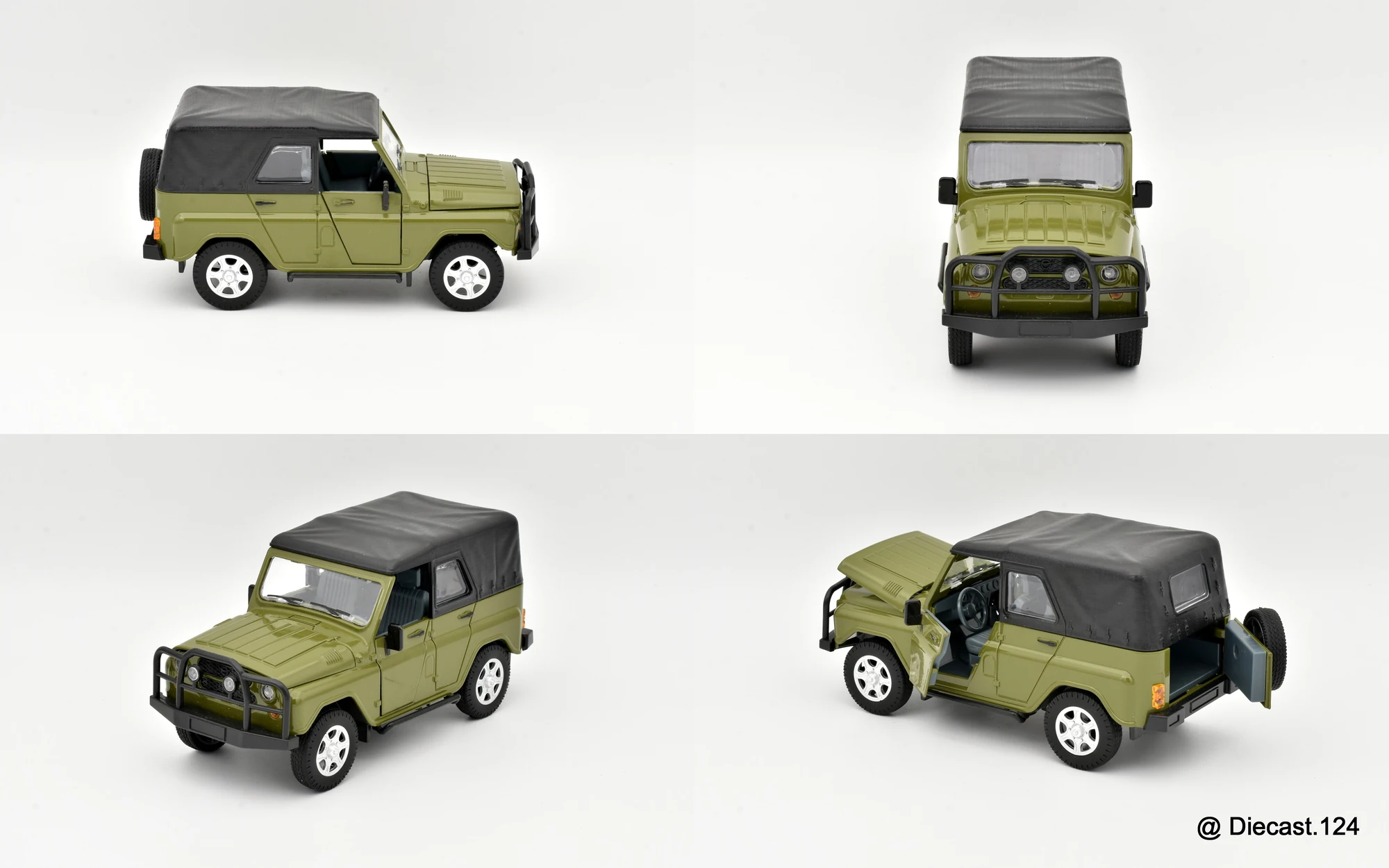Four views of UAZ 31519