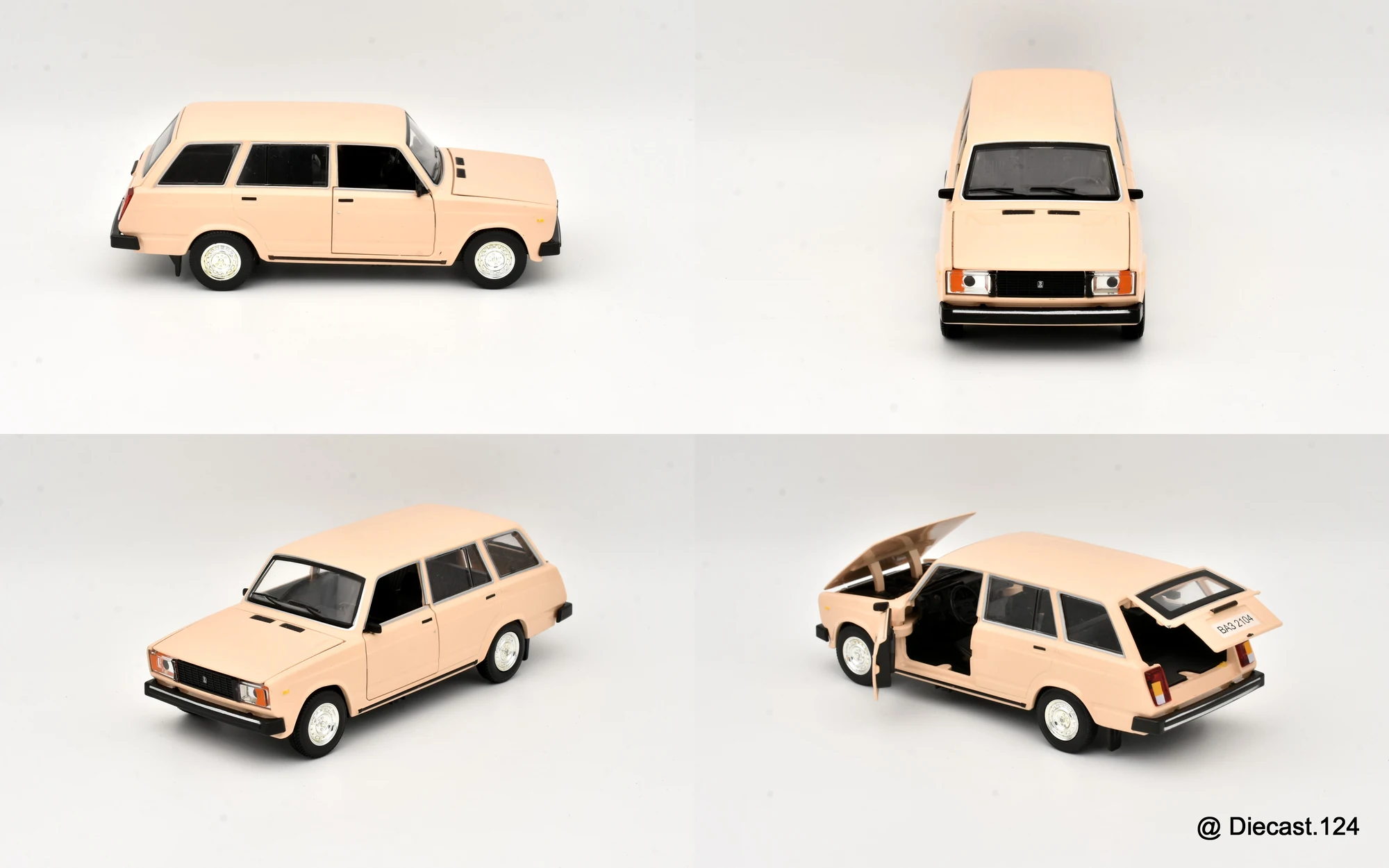 Four views of VAZ 2104