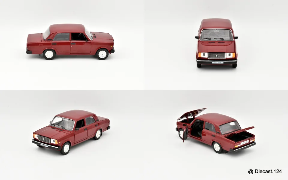 Four views of VAZ 2107
