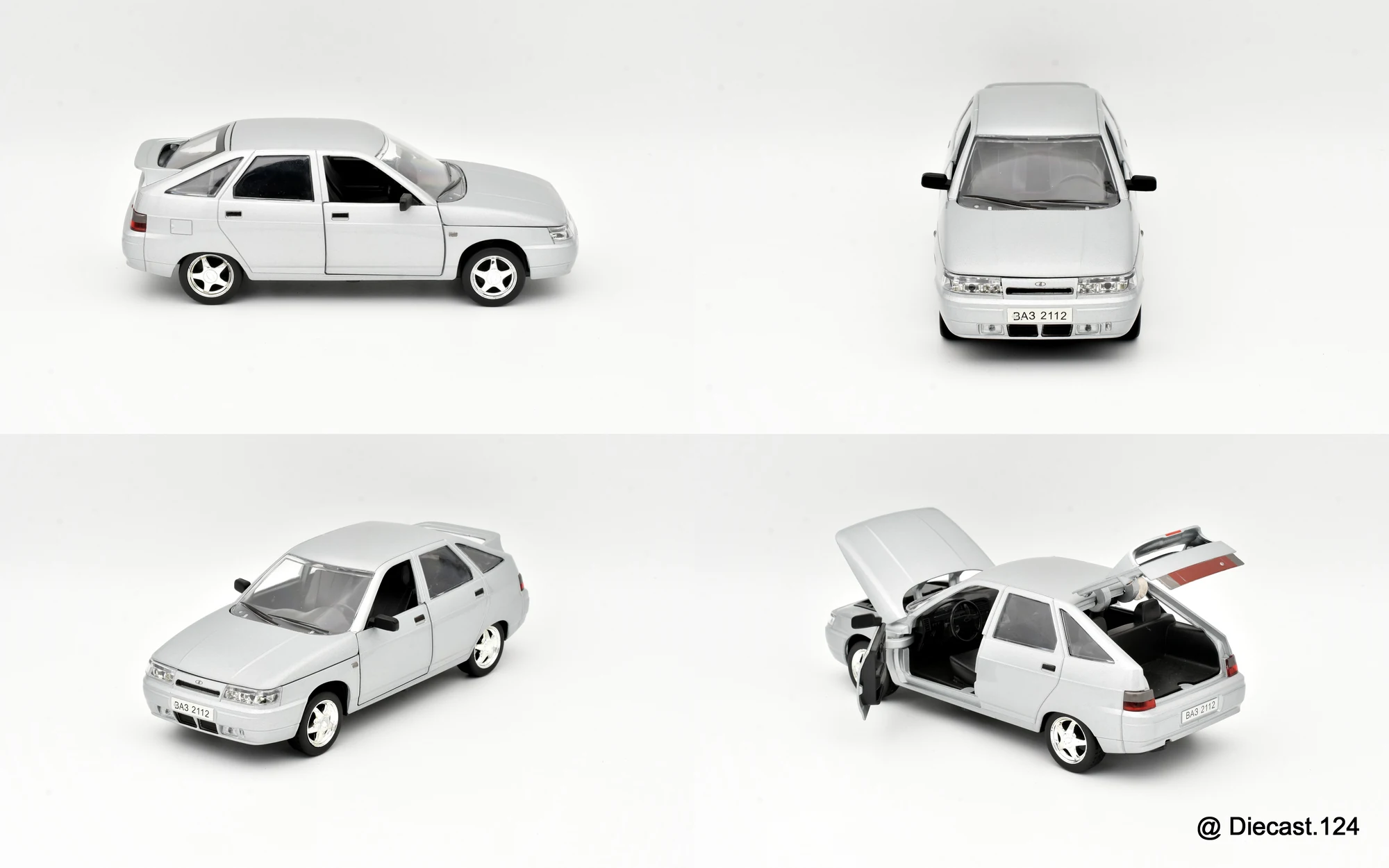 Four views of VAZ 2112