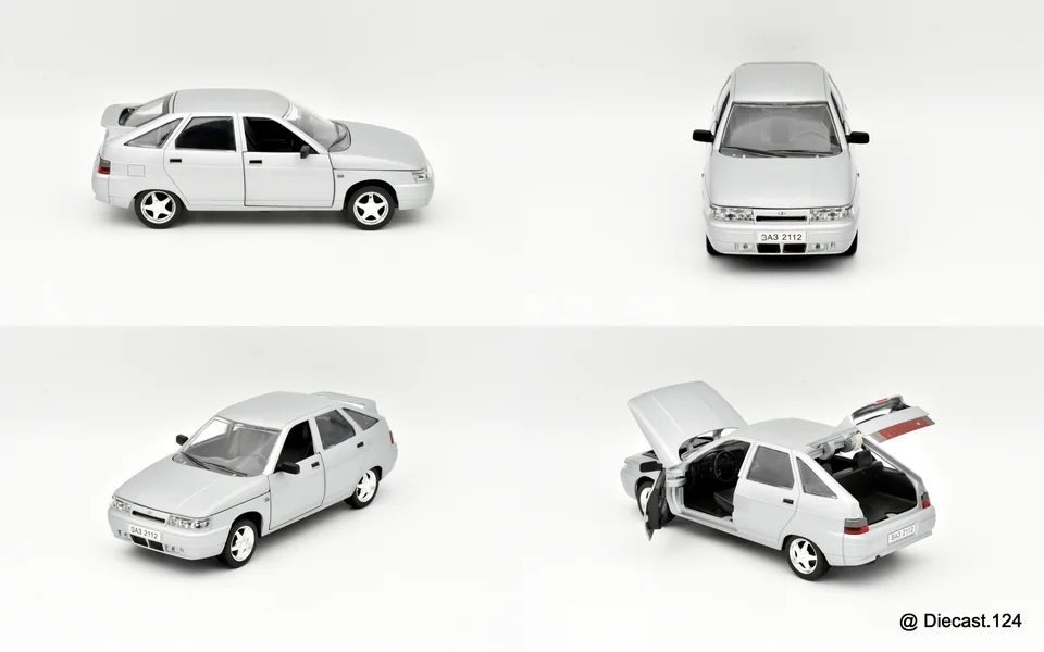 Four views of VAZ 2112