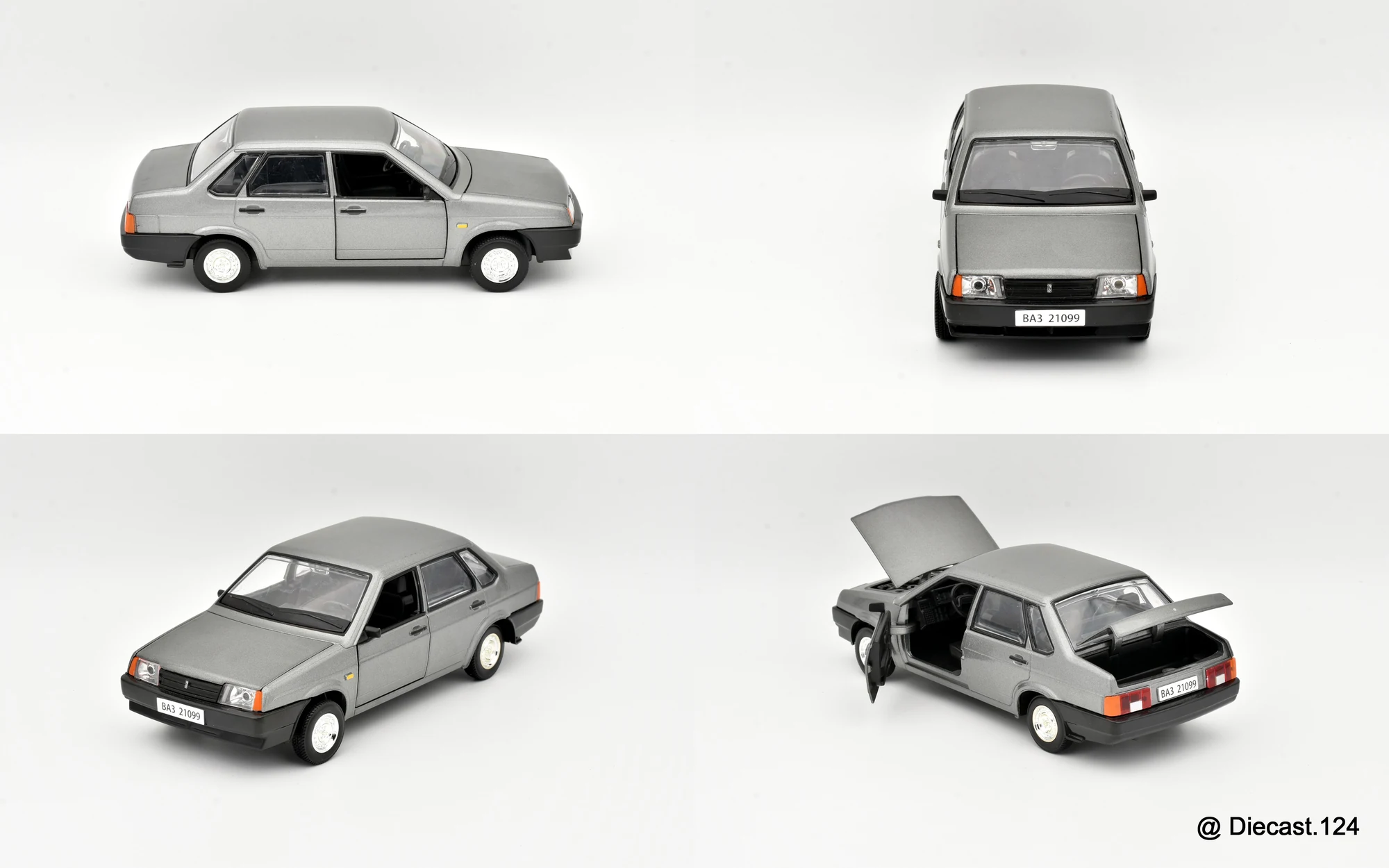 Four views of VAZ 21099