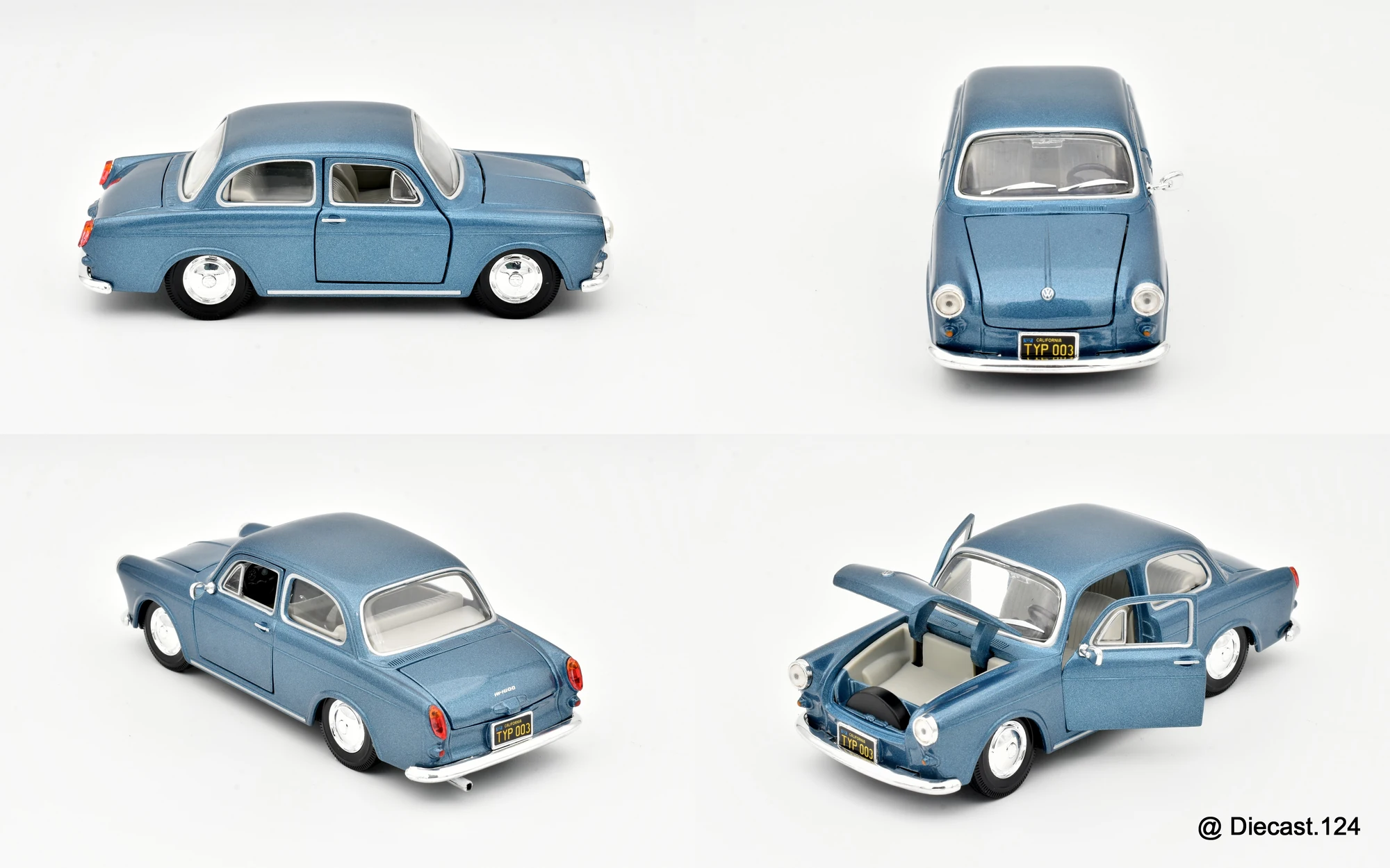 Four views of Volkswagen Type 3 (1600)