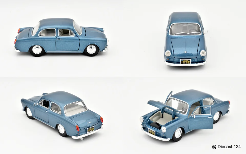 Four views of Volkswagen Type 3 (1600)