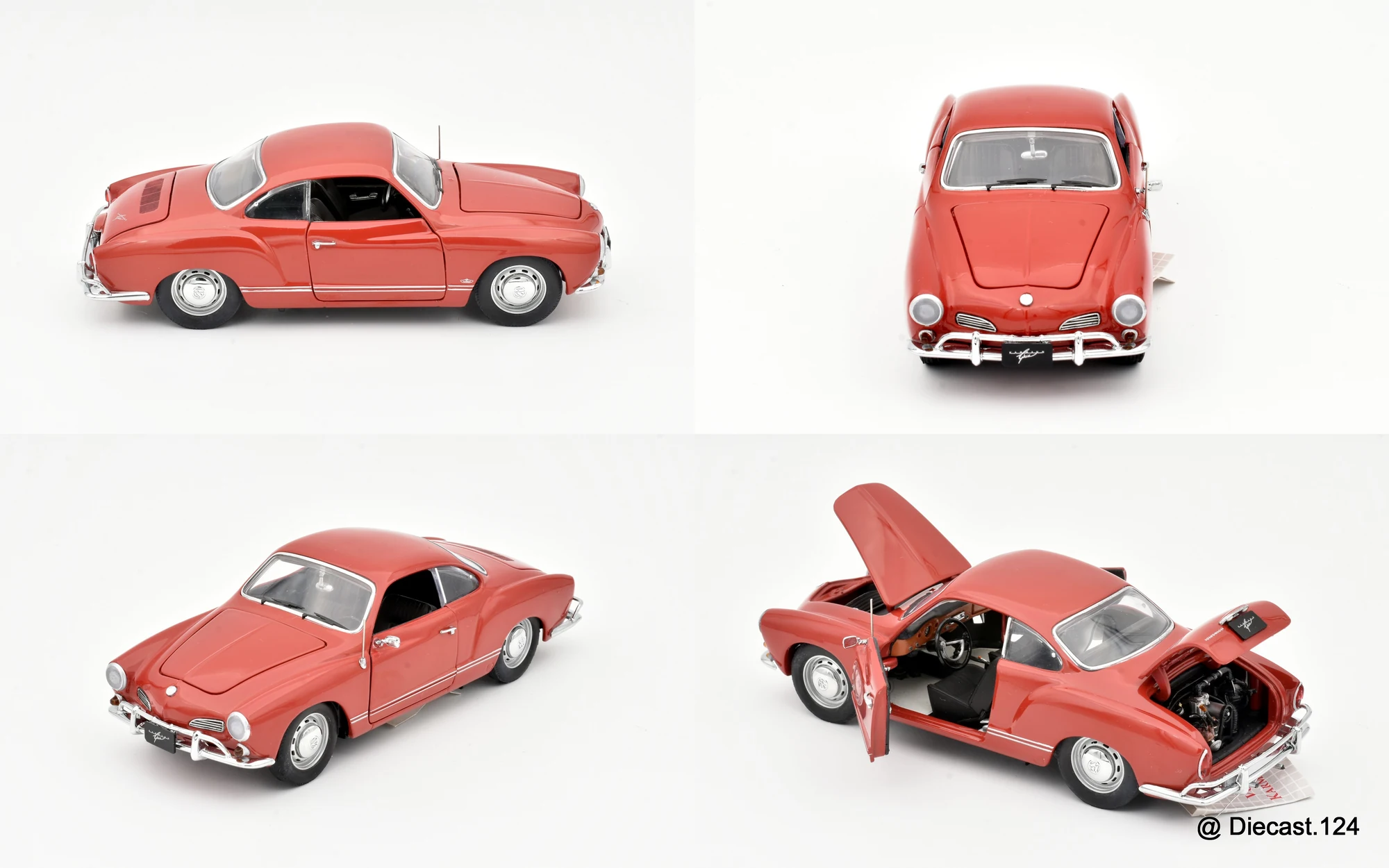 Four views of Volkswagen Karmann