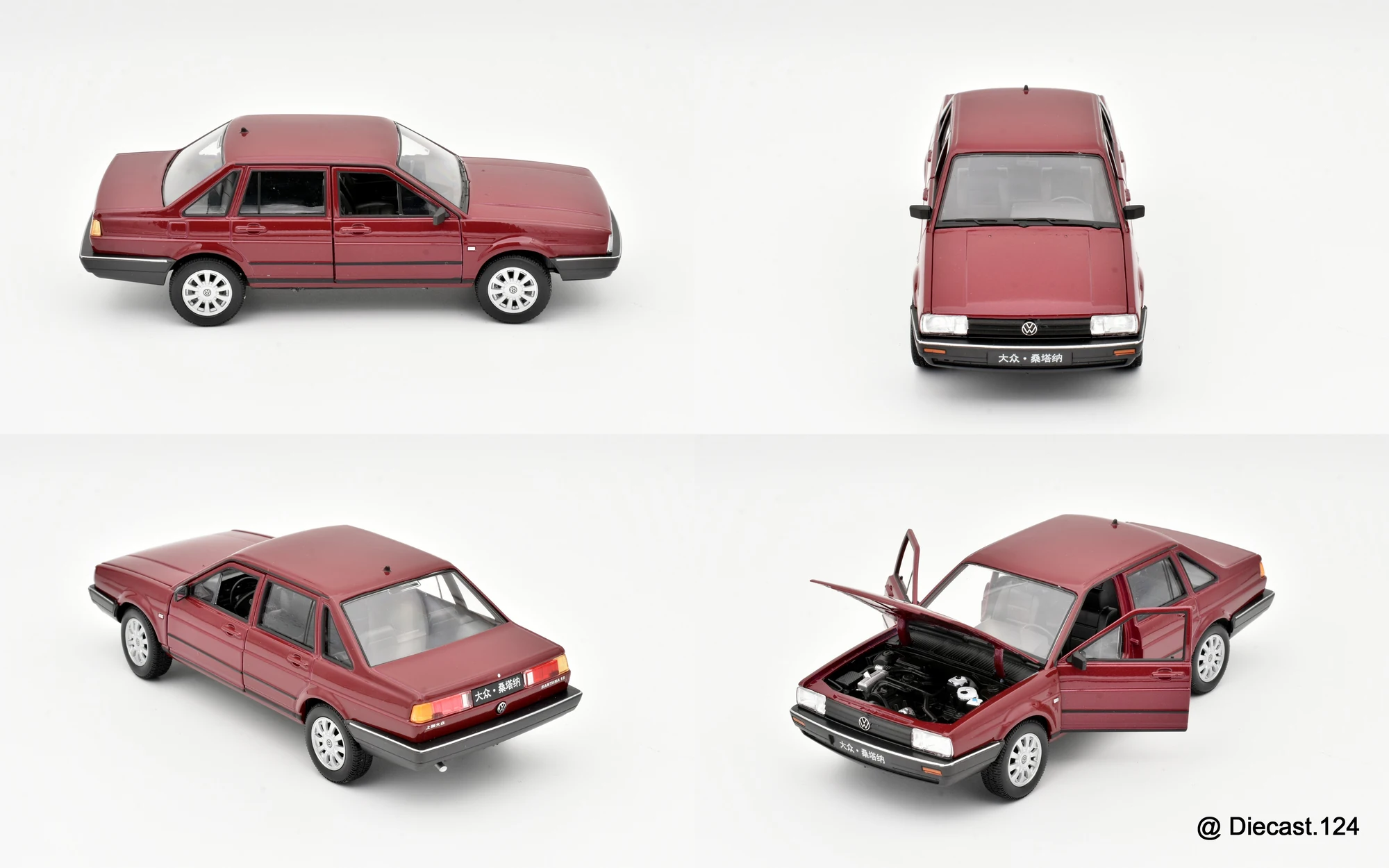Four views of Volkswagen Santana