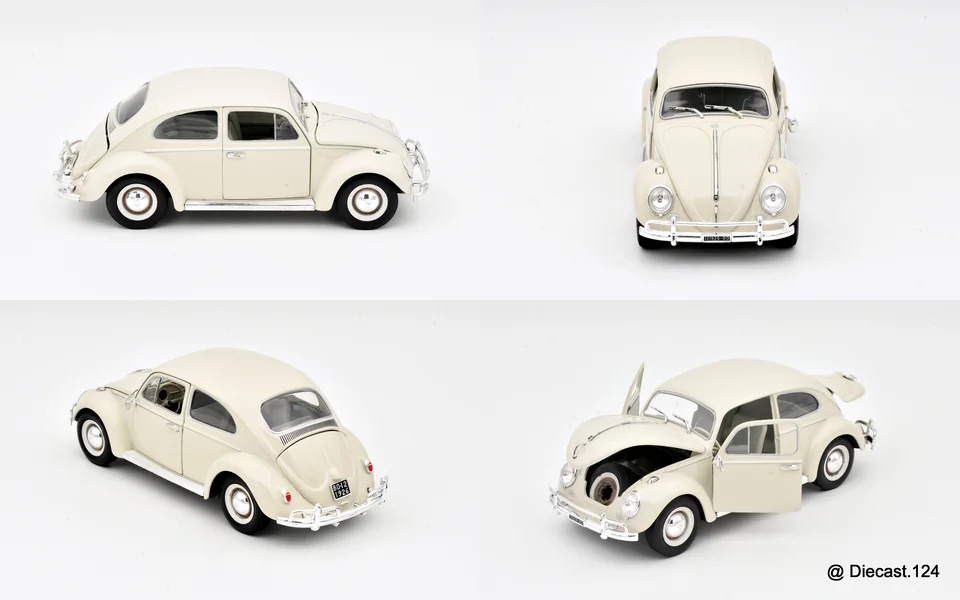 Four views of Volkswagen Maggiolino