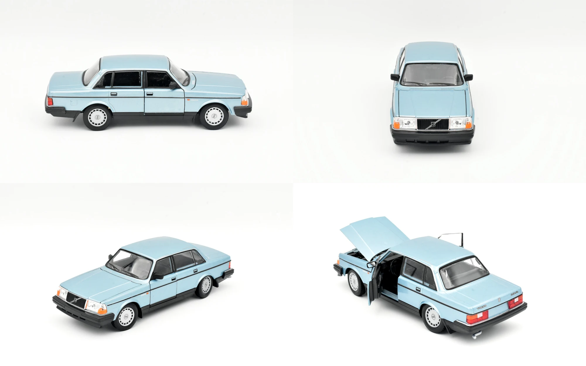 Four views of Volvo 240 GL